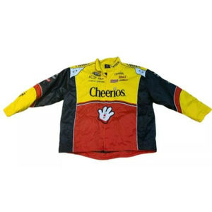Nascar Chase Authentics Clint Bowyer 33 Cheerios Coat Jacket Size 4XL